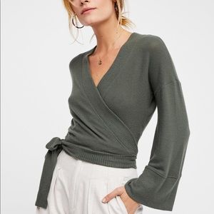 Free People Wrap Me Up Pullover